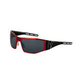 Klausen - Die Helmbrille mit Kanten - Rot