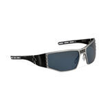 Klausen - Die Helmbrille mit Kanten- Silber