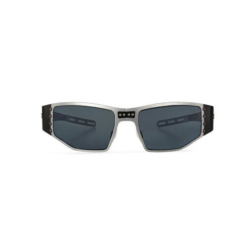 Klausen - Die Helmbrille mit Kanten- Silber