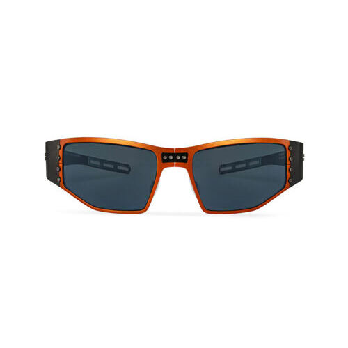 Klausen - Die Helmbrille mit Kanten - Orange