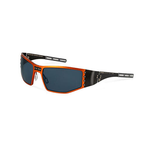 Klausen - Die Helmbrille mit Kanten - Orange