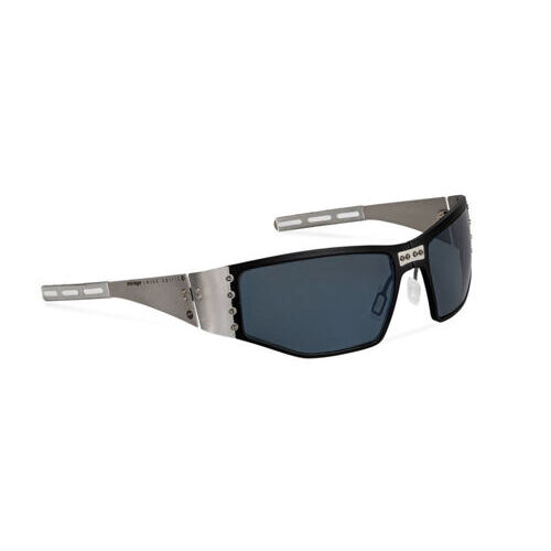 Klausen - Die Helmbrille mit Kanten - Schwarz