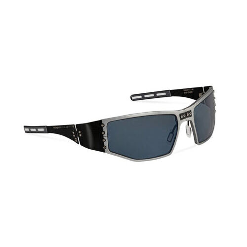 Klausen - Die Helmbrille mit Kanten- Silber
