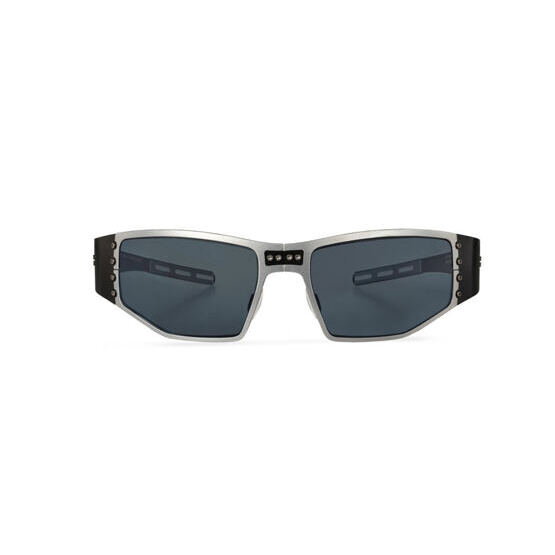 Klausen - Die Helmbrille mit Kanten- Silber