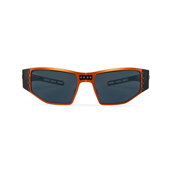 Klausen - Die Helmbrille mit Kanten - Orange
