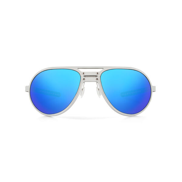 Monte Ceneri - Premium Piloten-Helmbrille Silber